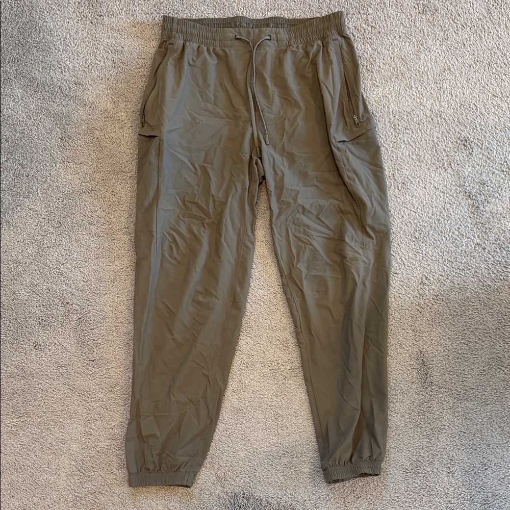 Men's Lululemon Casual Jogger Pants - Olive